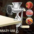 Aluminum meat grinder
