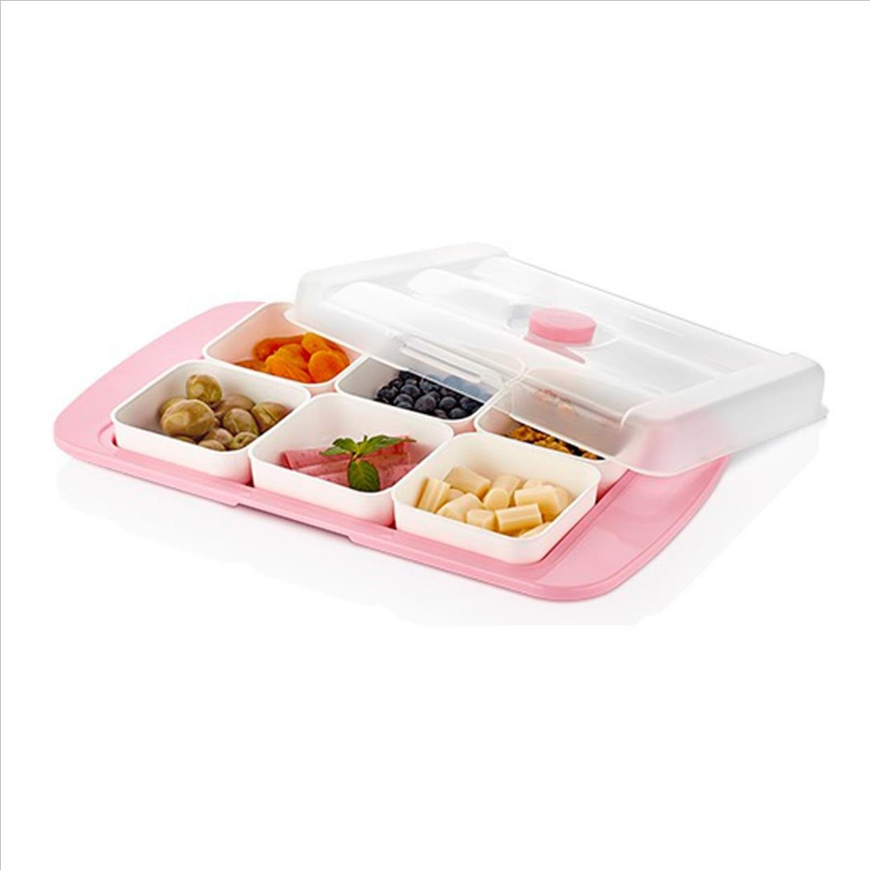 Breakfast and snack tray