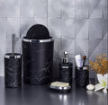 Bathroom set 5 pieces Marble Black
