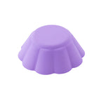 Clover Cake and Muffin Mold 6 pieces Color Lilac