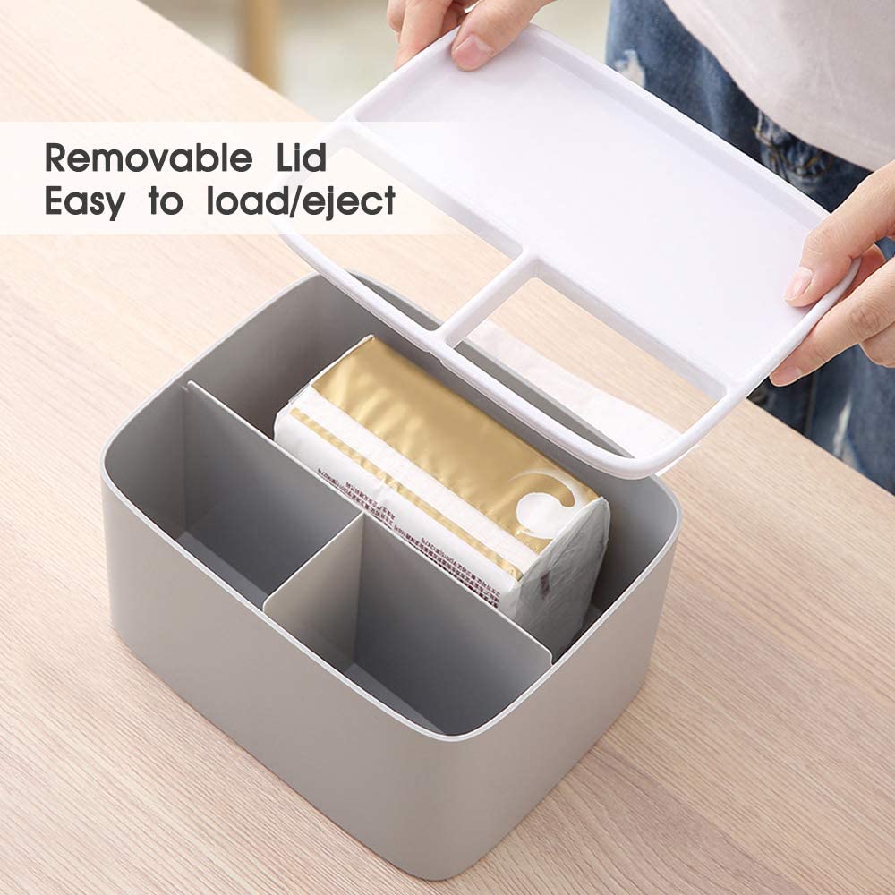 ECOCO Multi-functional  Box  Case Cosmetic Organizer Paper Tissue Box