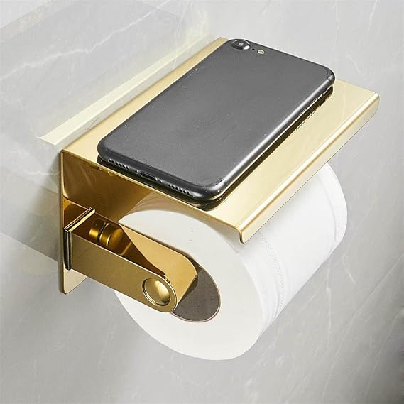 Wc Paper Holder (Gold)