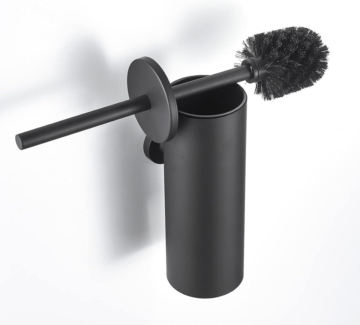Toilet Brush Holder Black Stainless 304