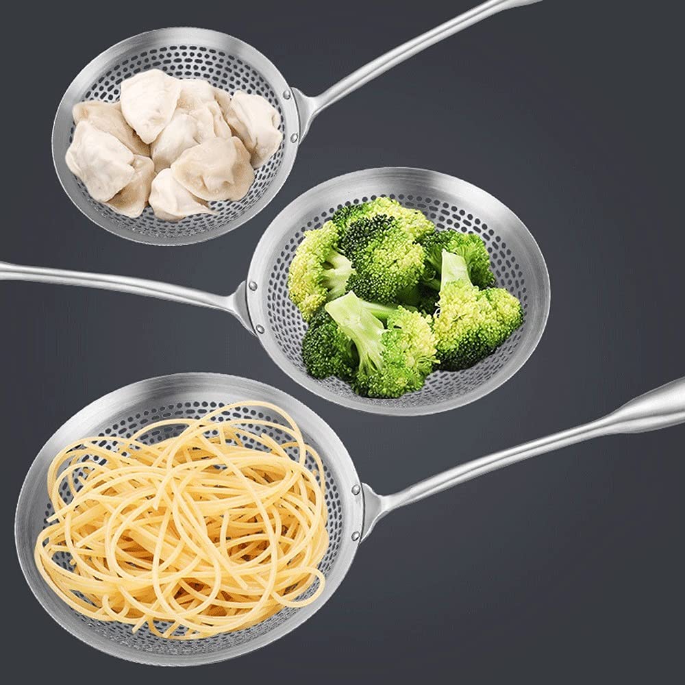 Stainless steel frying strainer