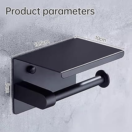 Wc Paper Holder (Black)