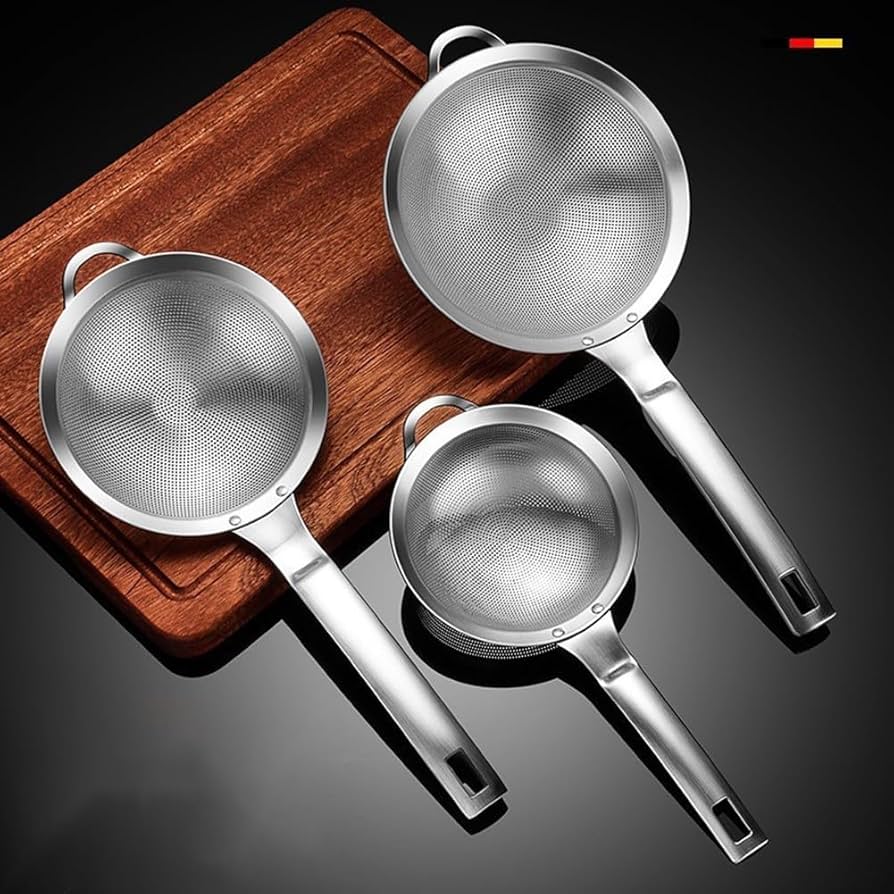 3-in-1 Stainless Steel Strainer Set