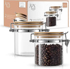 Small Glass Clip Spice Jar