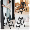 High quality black metal ladder