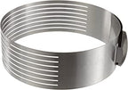 Stainless steel cake cutter set
