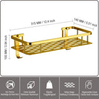 Shelves For Shower Corner gold