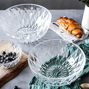 Pure acrylic crystal bowl
