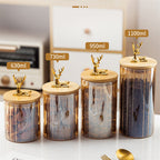 Medium Gazelle Glass Spice Jar
