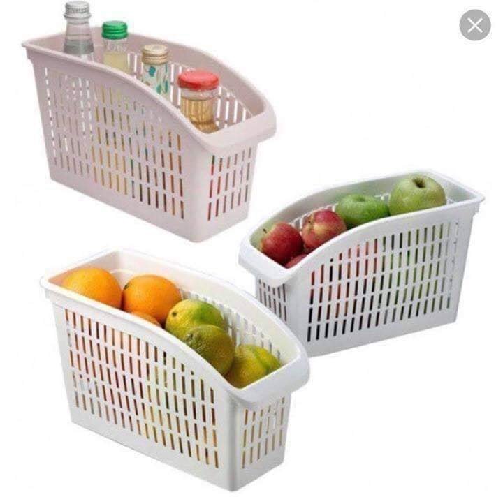 Plastic Storage Organizing Basket for Refrigerator