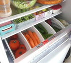 Plastic Storage Organizing Basket for Refrigerator