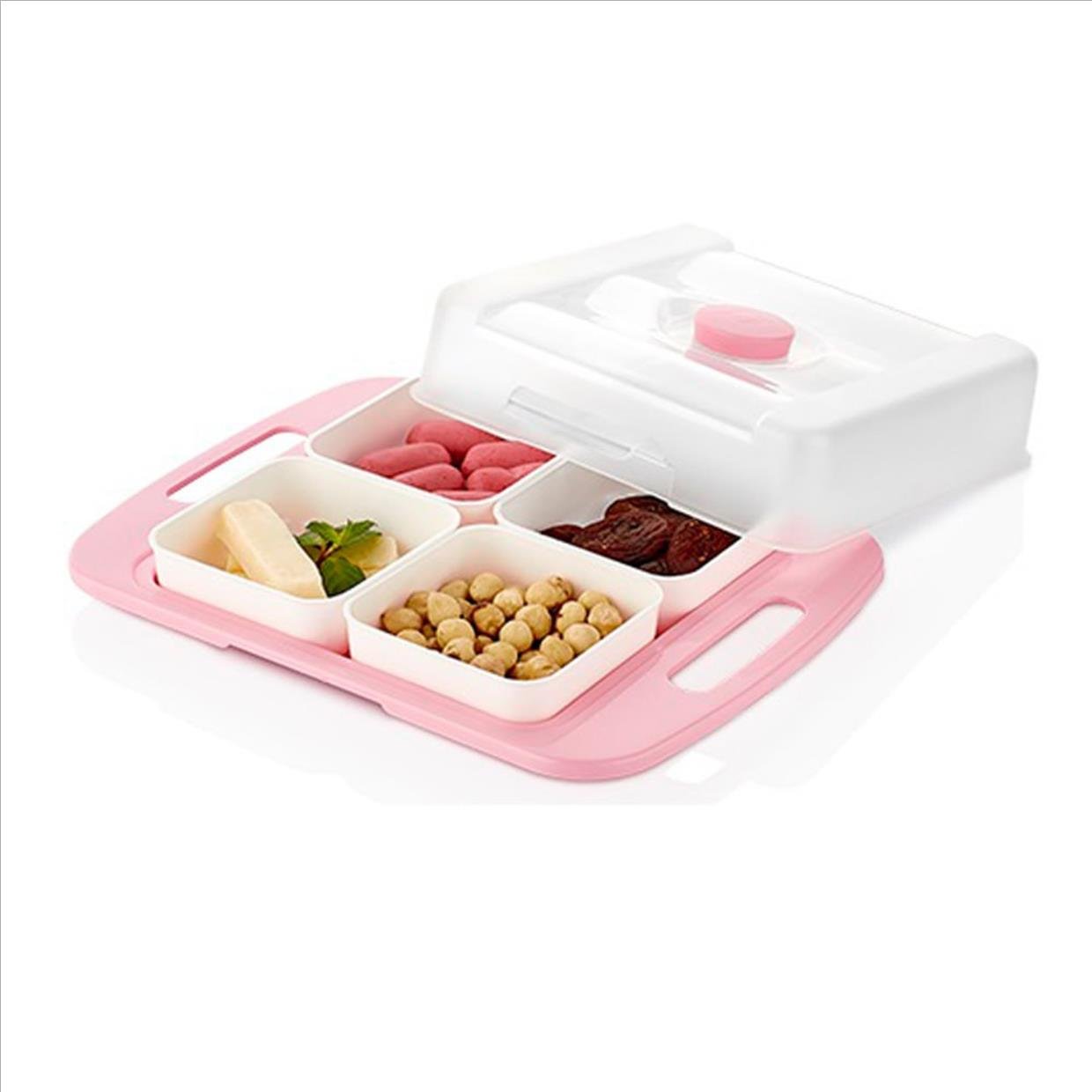 Breakfast and snack tray