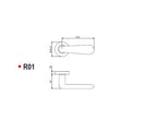 WC -Door Handle Modle Caddy