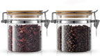 Small Glass Clip Spice Jar
