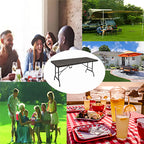 Portable Plastic Folding Table