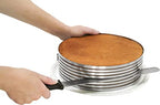 Stainless steel cake cutter set