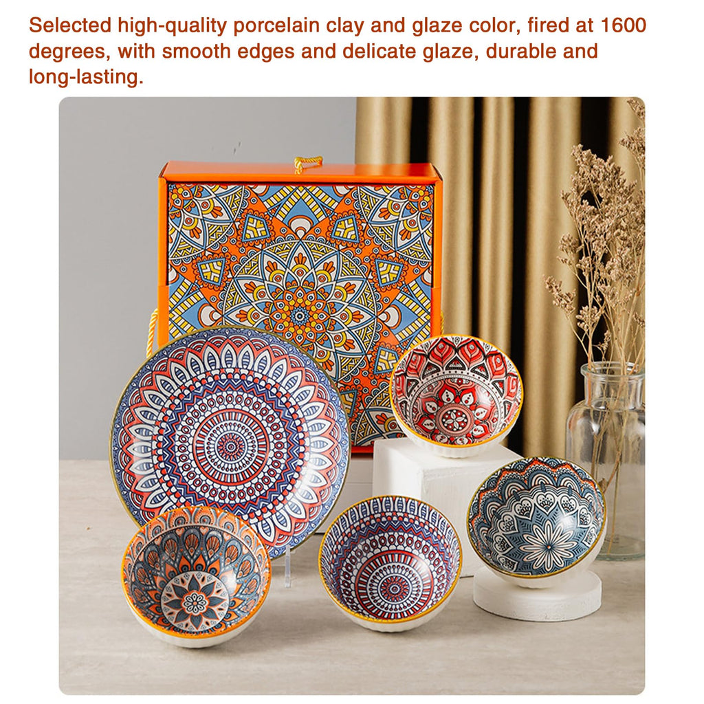 Andalusian porcelain bowl set