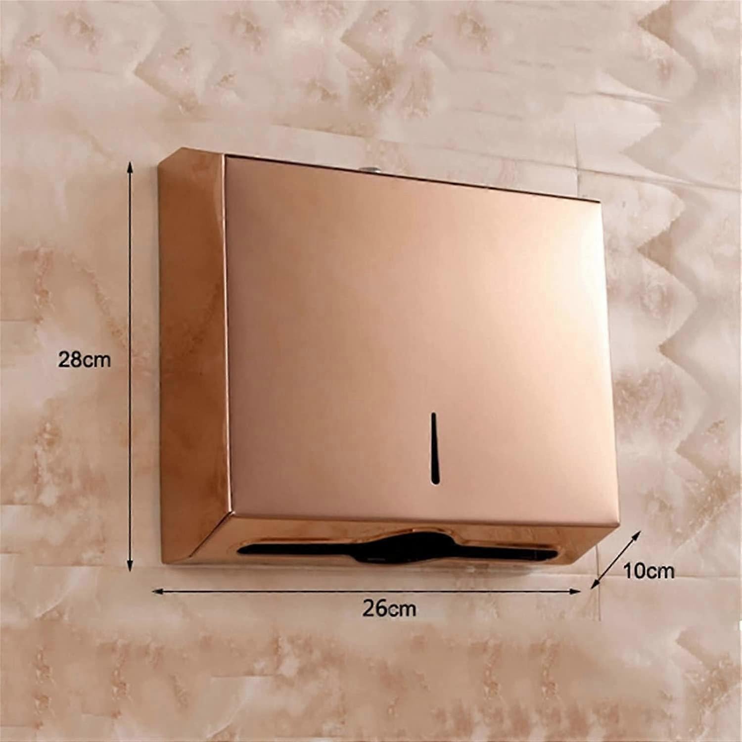 C-Fold Steel Tissue Dispenser (Rose Gold)