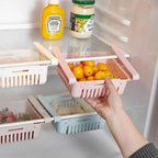 Retractable Refrigerator Drawer Organizer Kitchen