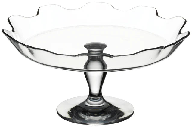Pasabahce Splash Footed Serving Platter - 32cm