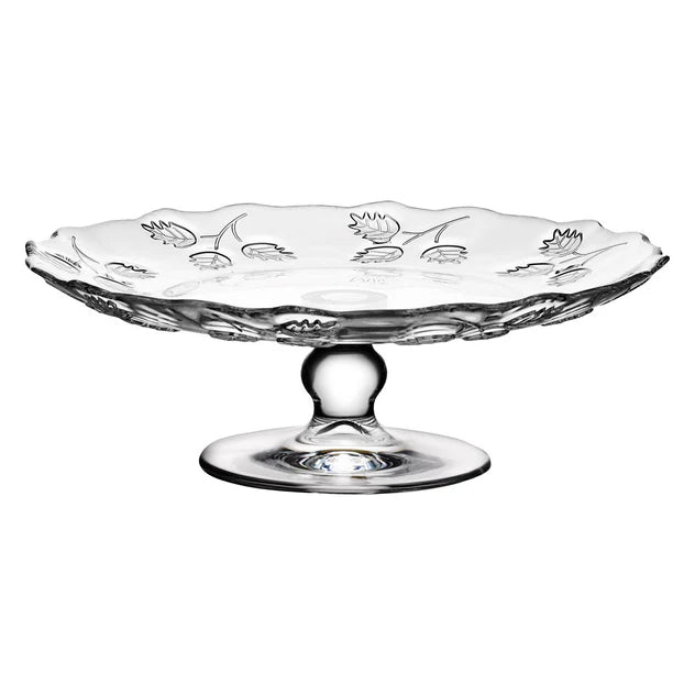 Pasabahce Pastoral Footed Serving Platter - 19.4cm