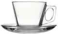 Pasabahce Vela Tea Cup & Saucer Set - 6 pieces, 195ml