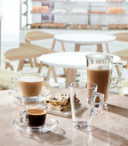 Pasabahce Vela Tea Cup & Saucer Set - 6 pieces, 195ml