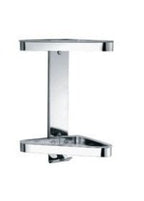 Double corner shelf