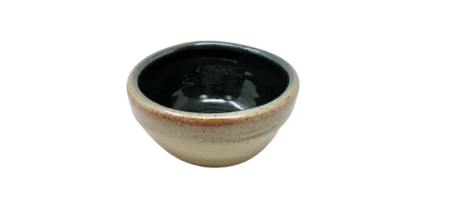 AbraCadabra Farafra Ramekin - بيج وأخضر غير لامع، 8 سم