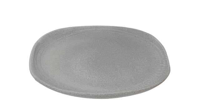 AbraCadabra Sandstone Dessert Plate - Silver Grey, 22cm