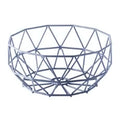 Abert Diamond Wire Basket - Blue, 28cm