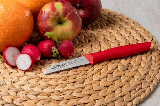 Arcos Nova Peeling Knife - Red, 80mm