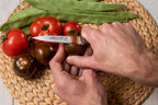 Arcos Nova Serrated Peeling Knife - Brown, 21.1cm
