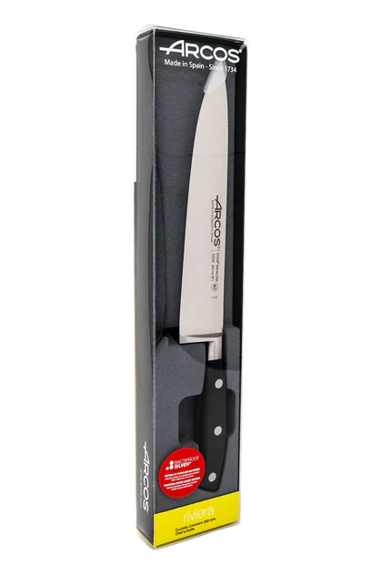 Arcos Riviera Chef's Knife - Black, 32.7cm