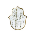 ArdaCam Hamsa Trinket Tray - White & Metallic, 21*17 cm