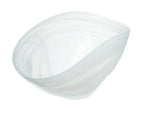 ArdaCam In Style Oval Serving Bowl - White Alabaster, 26.5*14.3 cm