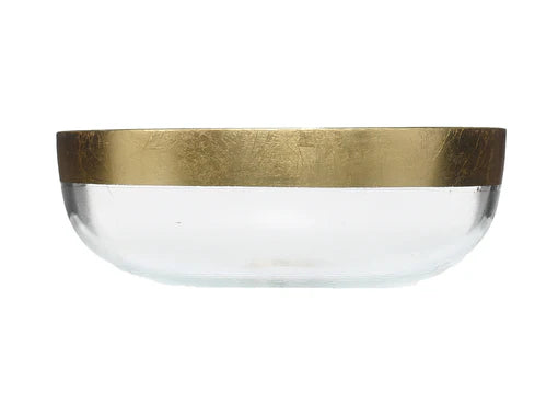 ArdaCam Classic Serving Bowl - Gold Rim, 21.3 cm