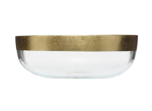 ArdaCam Classic Serving Bowl - Gold Rim, 21.3 cm