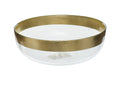 ArdaCam Classic Serving Bowl - Gold Rim, 21.3 cm