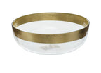 ArdaCam Classic Serving Bowl - Gold Rim, 21.3 cm