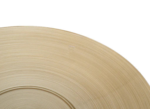 ArdaCam Circle Deep Serving Plate - Metallic Yellow, 40 cm