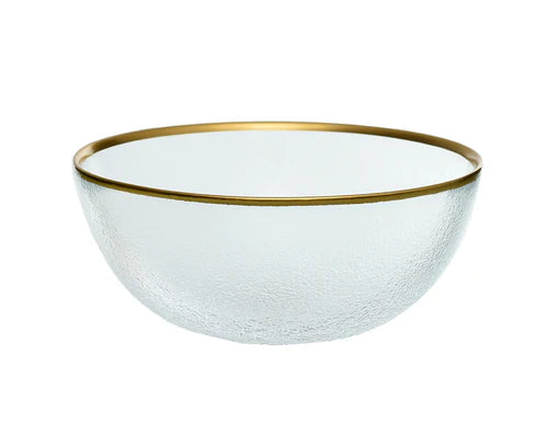 ArdaCam Avanos Dinner Set - Gold Rim, 19 Pieces for 6 People