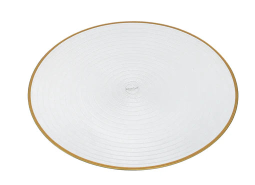 ArdaCam Base Dinner Set - Gold Rim, 25 Pieces for 6 People