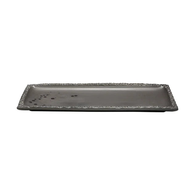 AbraCadabra Mamba Rectangular Serving Platter - Black, 45x22cm