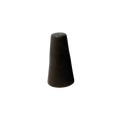 AbraCadabra Form Pepper Shaker - Black, H7xW4.5cm
