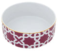 Porland Morocco Bowl - Burgundy, 18cm