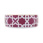 Porland Morocco Bowl - Burgundy, 18cm